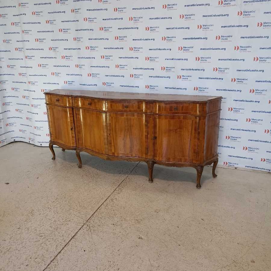 Credenza in Radica di Noce
