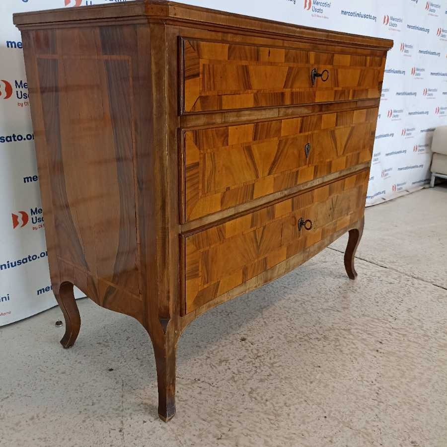 Cassettone Antico stile Biedermeier - immagine 4