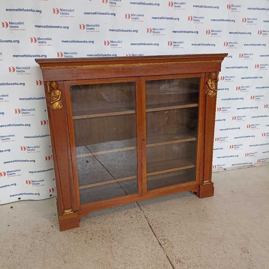 Vetrina Antica stile Impero fine 800 - immagine 2