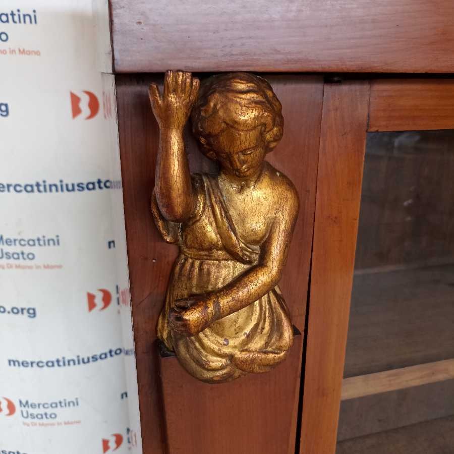 Vetrina Antica stile Impero fine 800 - immagine 4