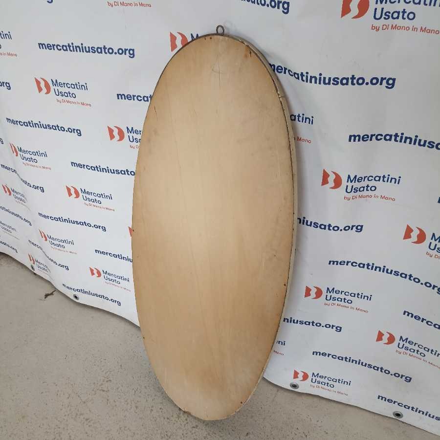 Specchio Ovale Laccato bianco - immagine 5