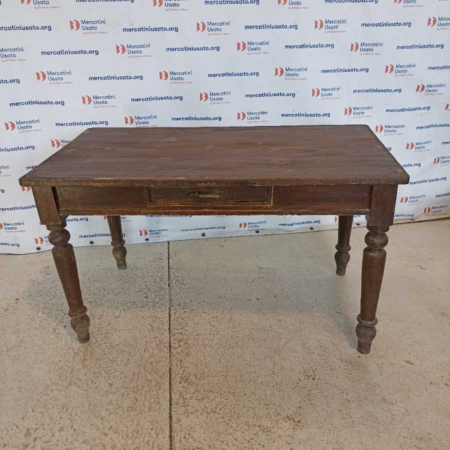 Tavolo Rustico stile Arte Povera - immagine 2