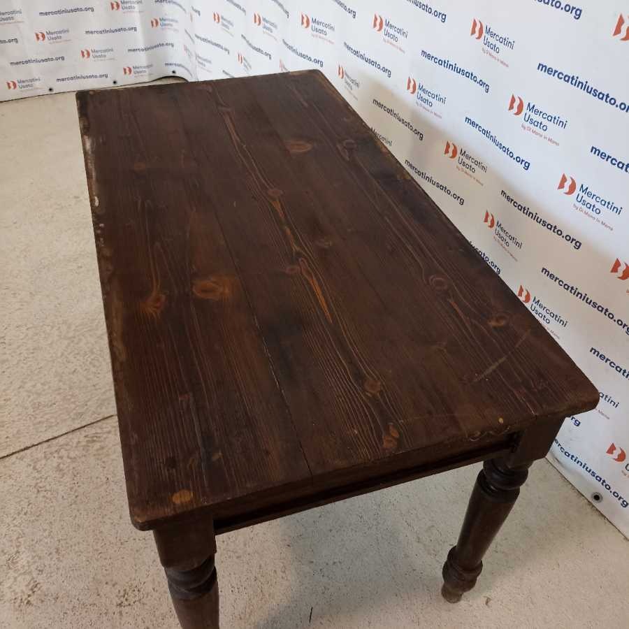 Tavolo Rustico stile Arte Povera - immagine 3