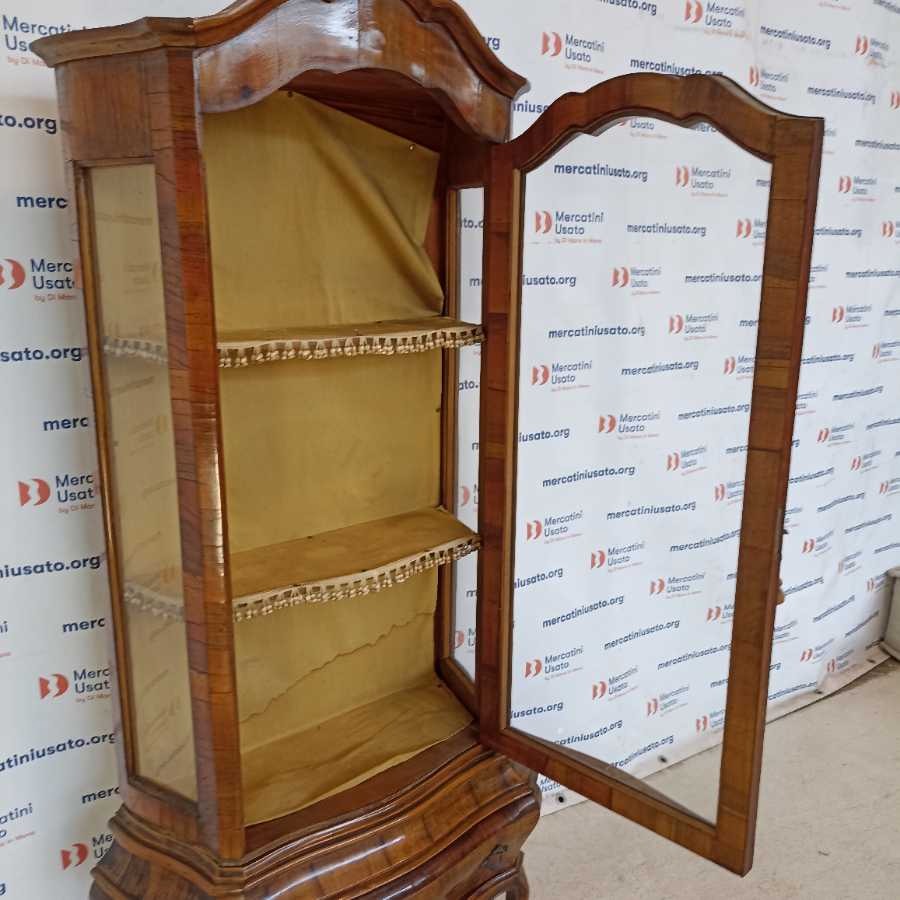 Vetrina bombata stile Barocco primi 900 - immagine 6