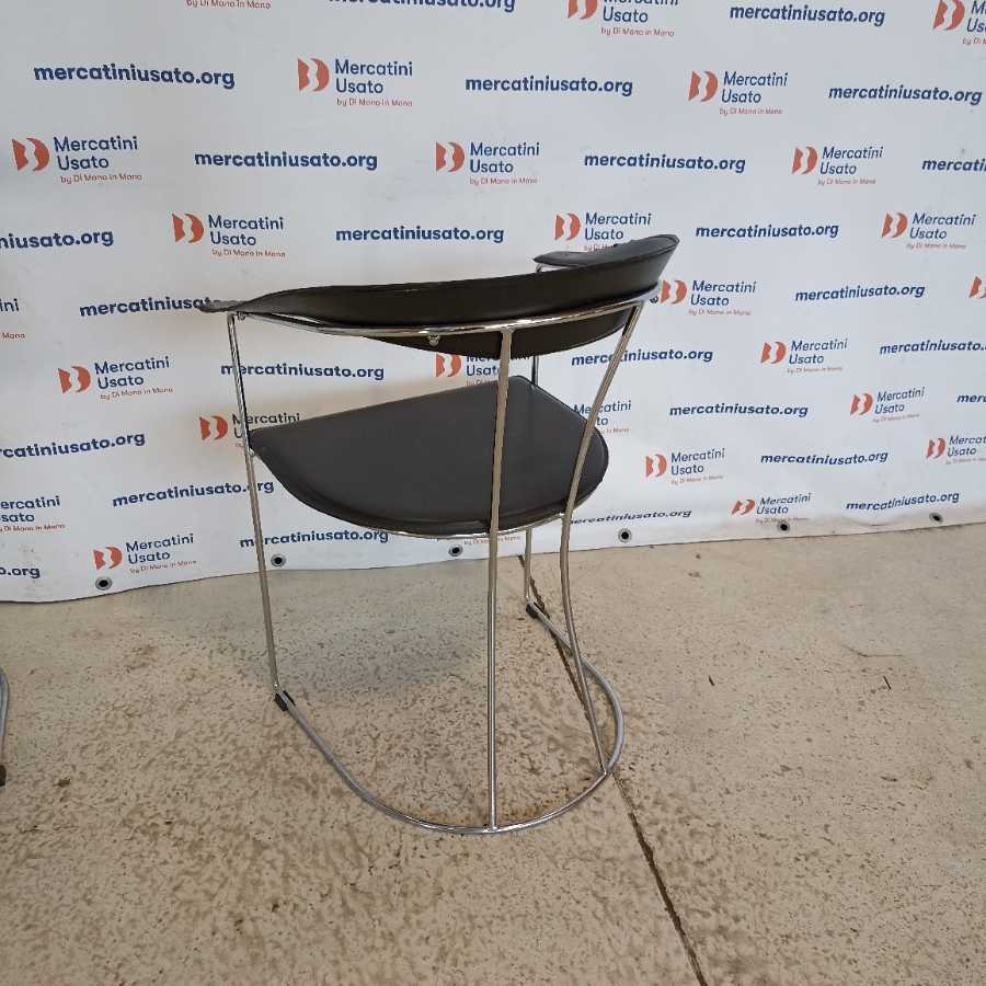 Coppia Sedie Design anni 80 - immagine 6