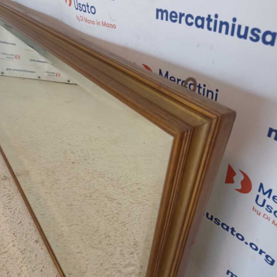 Grande Specchiera Dorata e molata - immagine 3