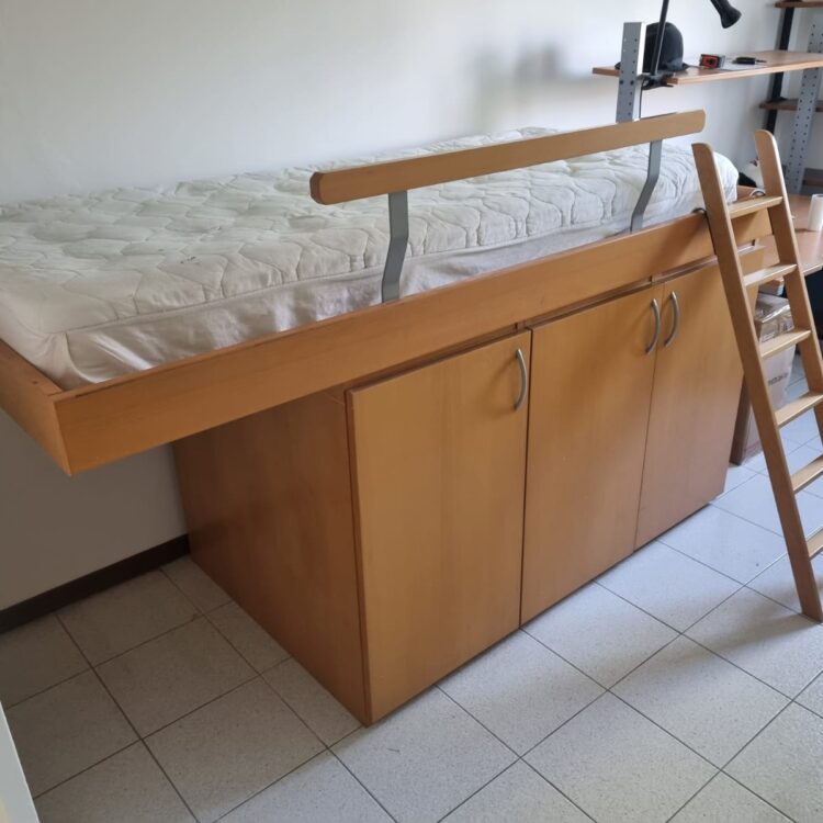 Letto Singolo con mobile