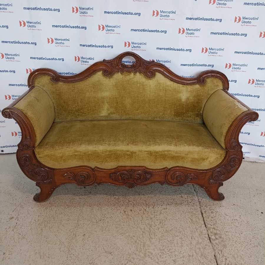 Divano stile Luigi Filippo fine 800 - immagine 2