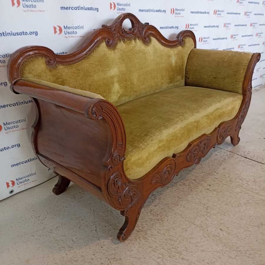 Divano stile Luigi Filippo fine 800 - immagine 3
