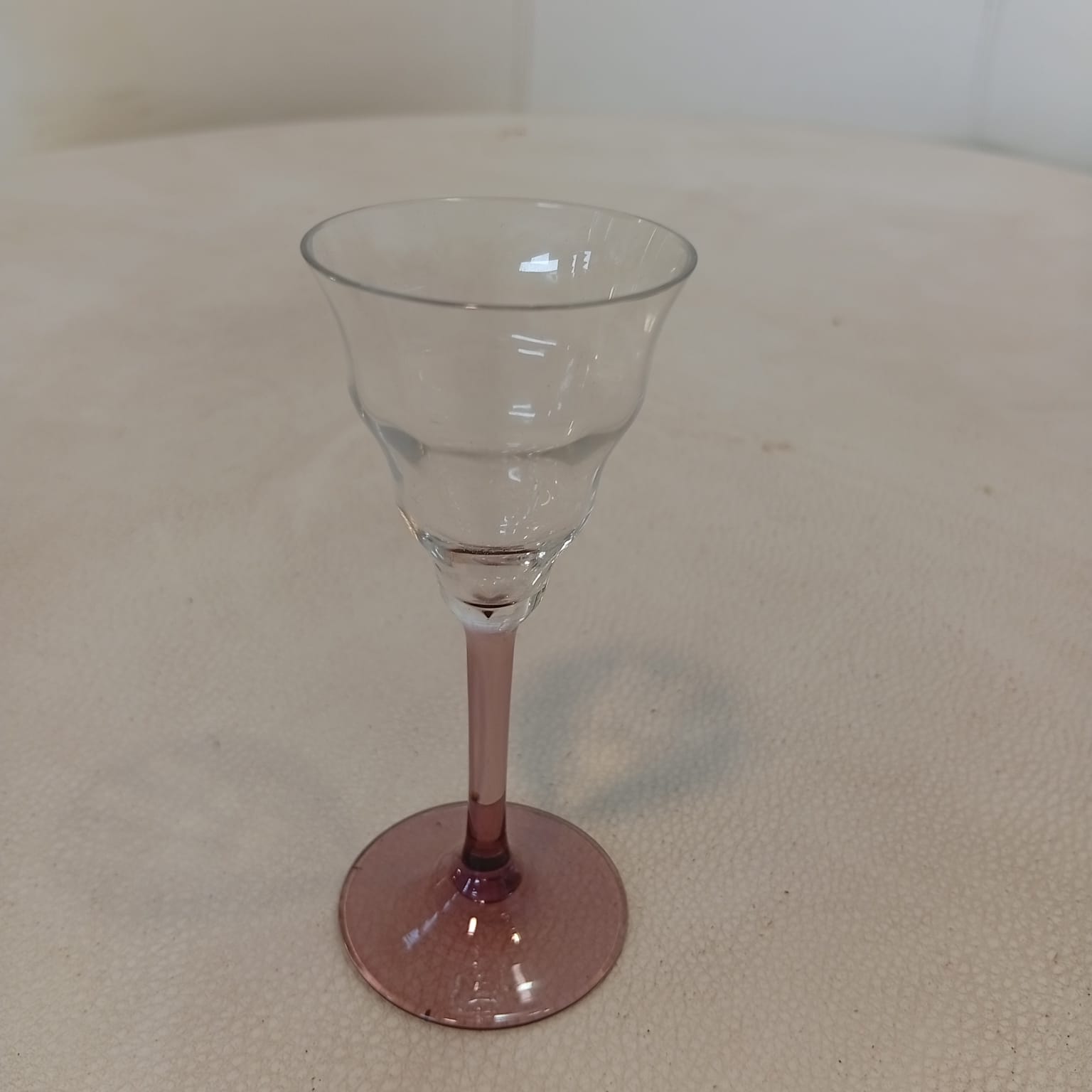 Gruppo Di Calici Con Stelo Fumé Anni 40 - immagine 3