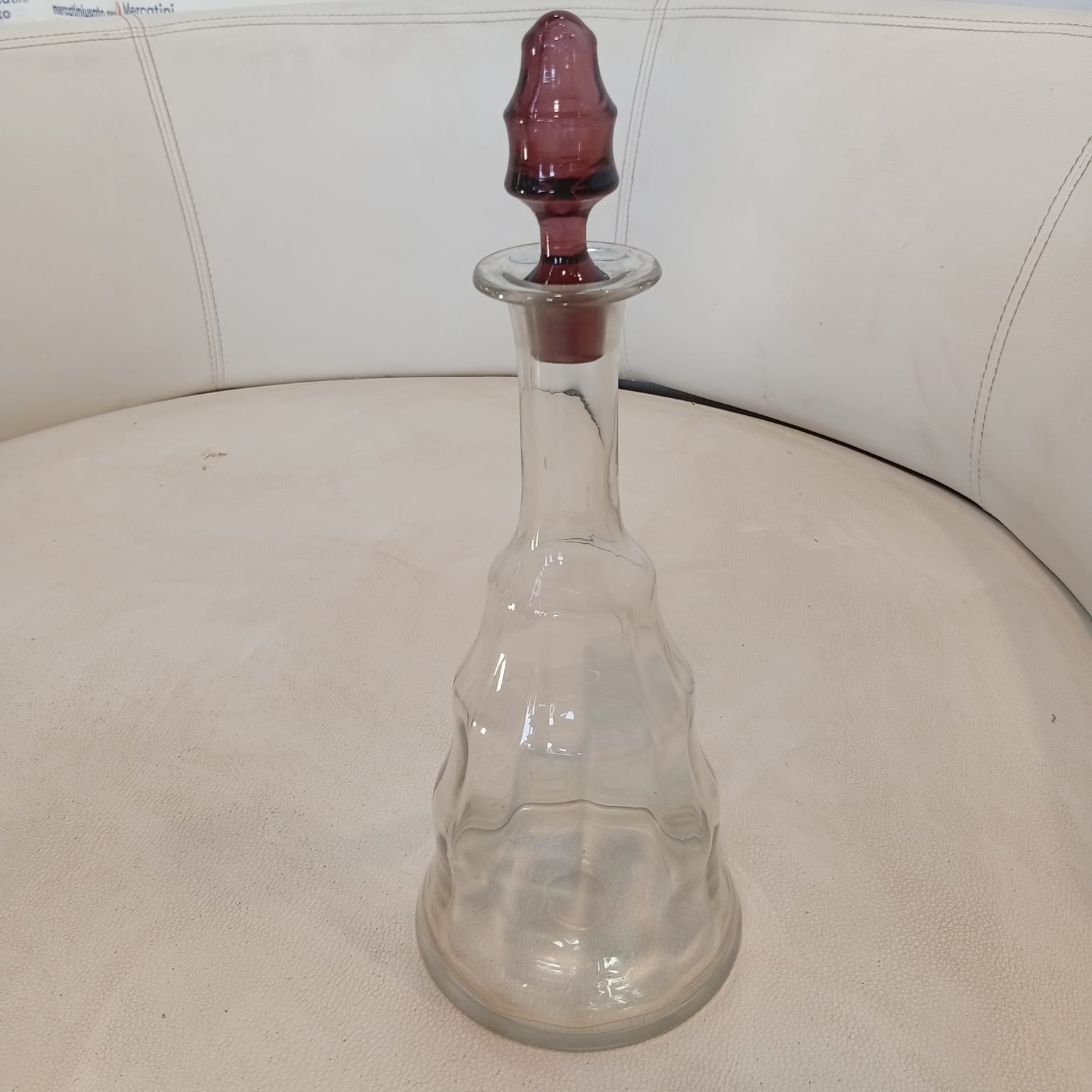 Gruppo Di Calici Con Stelo Fumé Anni 40 - immagine 6