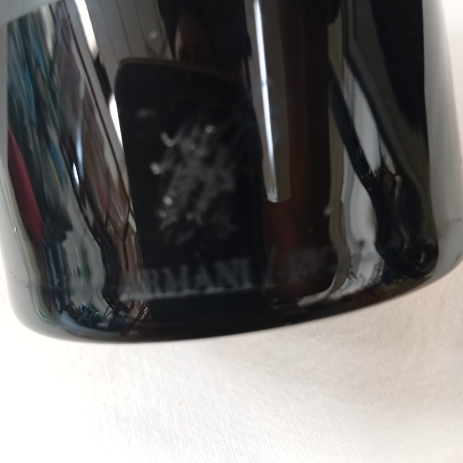 Porta Matite Armani In Vetro Nero - immagine 4