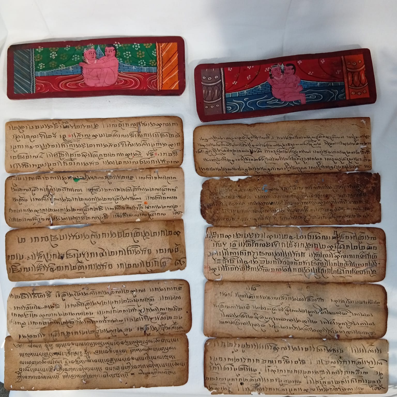 Kamasutra Manoscritto Con Copertina In Legno - immagine 4