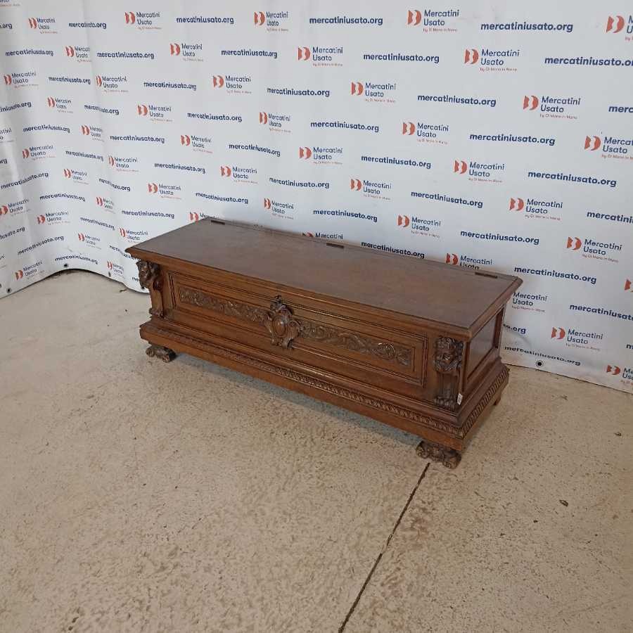 Cassapanca in legno massello