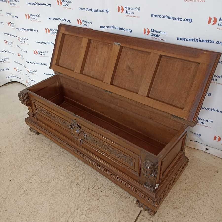 Cassapanca in legno massello - immagine 3