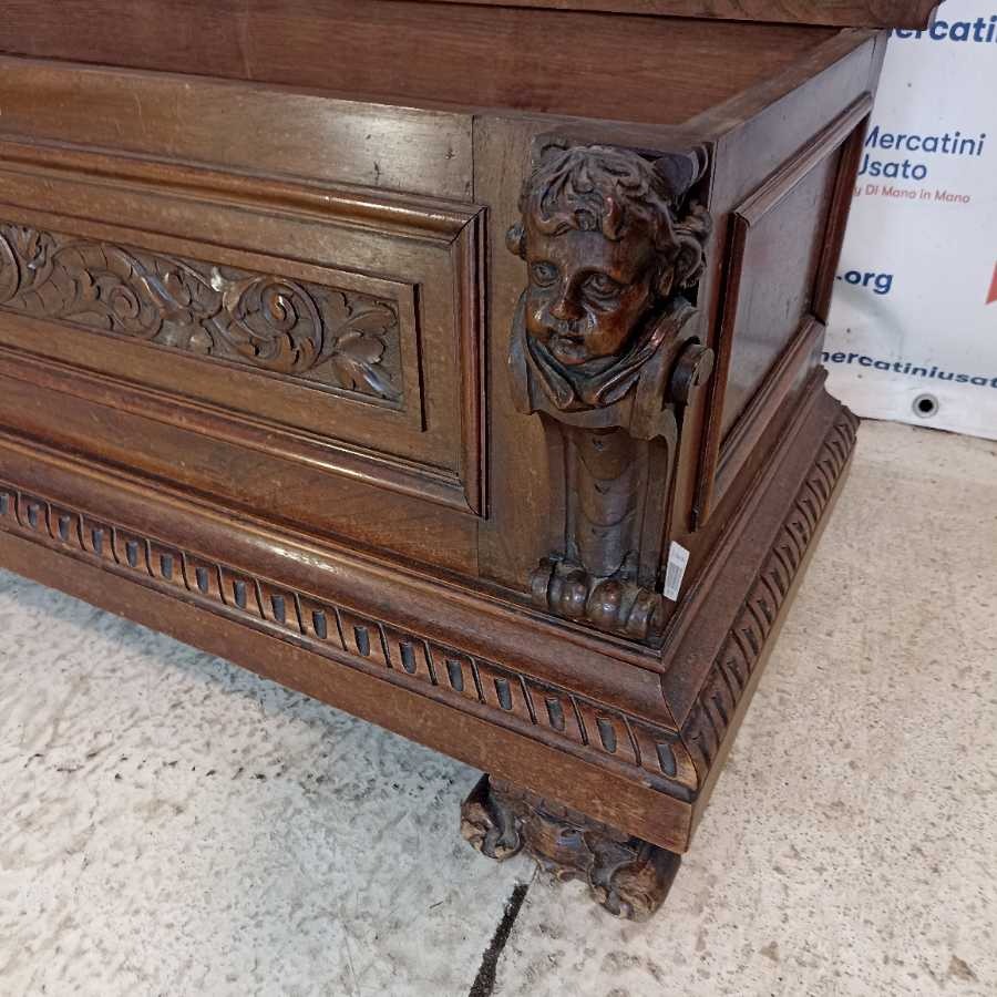 Cassapanca in legno massello - immagine 4