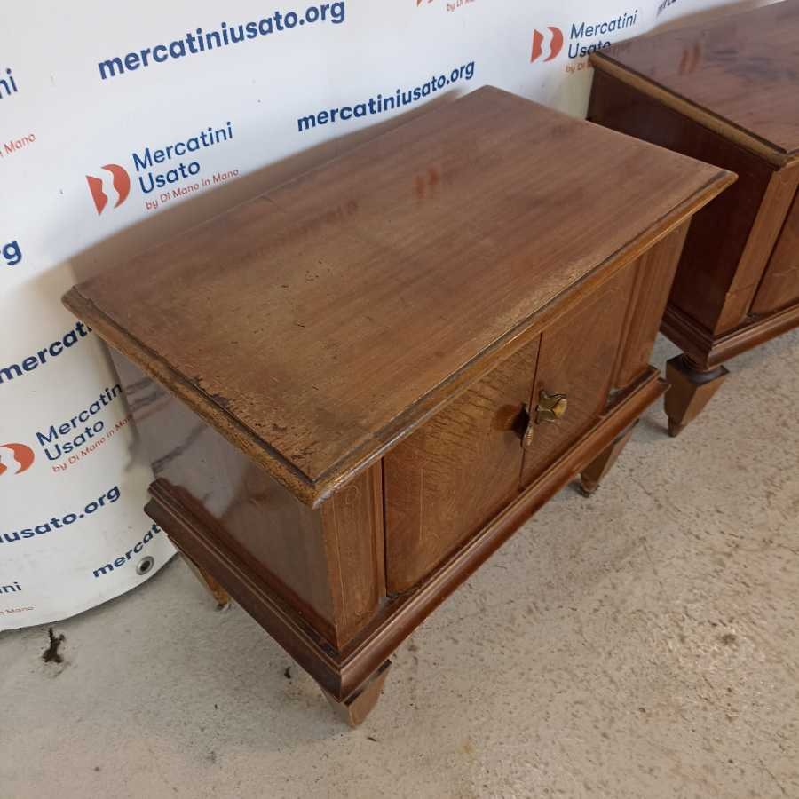Coppia Comodini Vintage metà 900 - immagine 3
