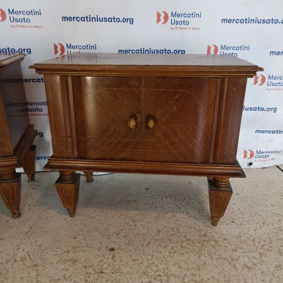Coppia Comodini Vintage metà 900 - immagine 4