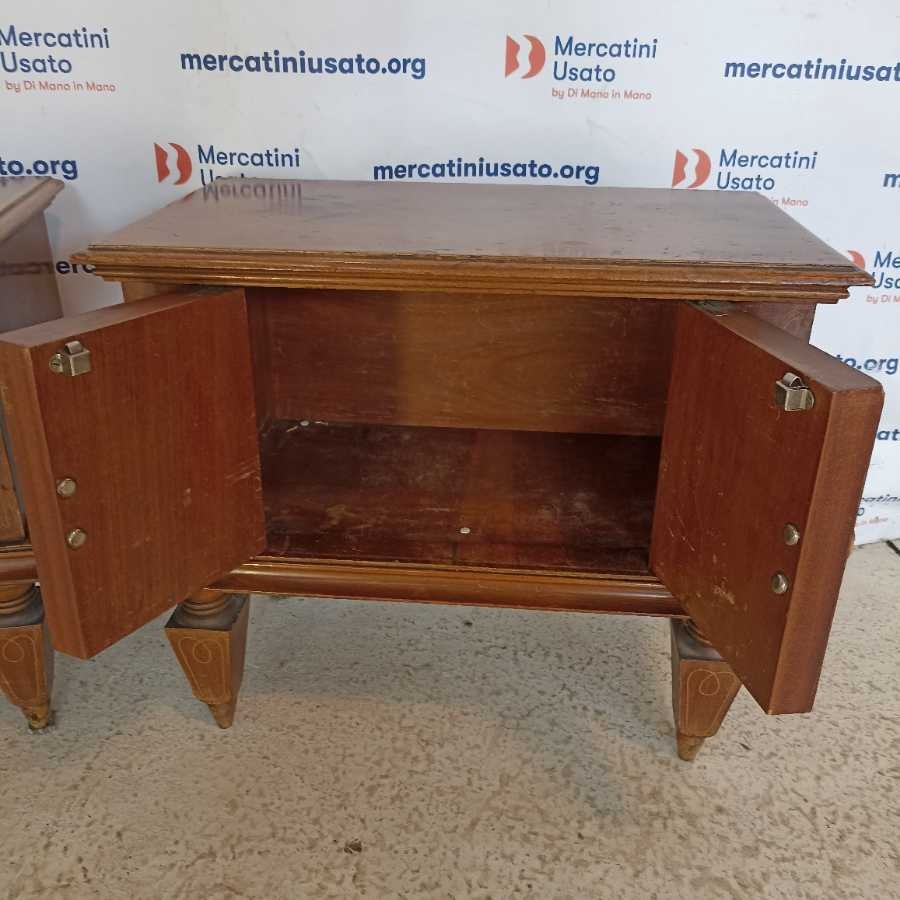 Coppia Comodini Vintage metà 900 - immagine 5