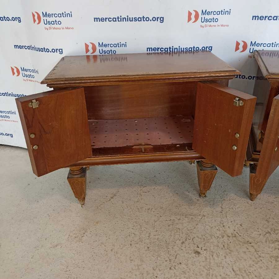 Coppia Comodini Vintage metà 900 - immagine 6