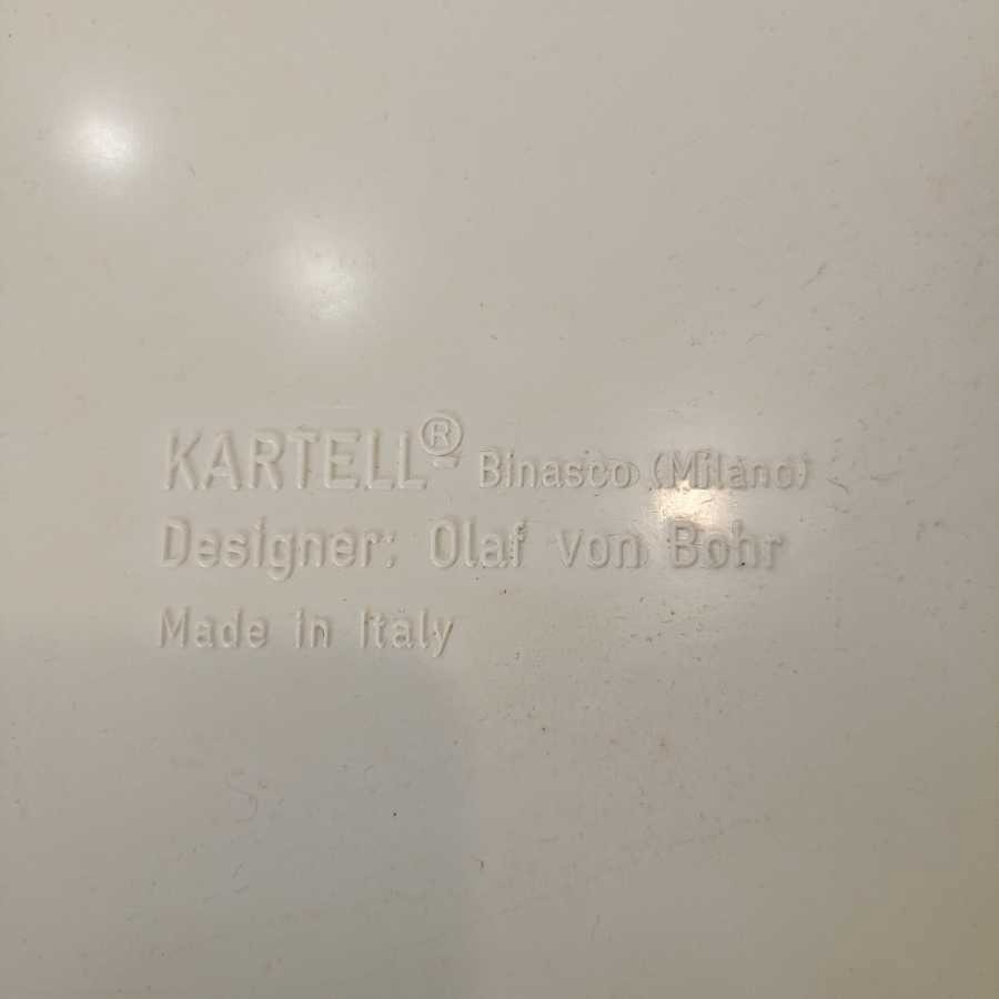 Mobile Modulare Kartell 2 Piani Olaf von Bohr Anni 70 - immagine 5