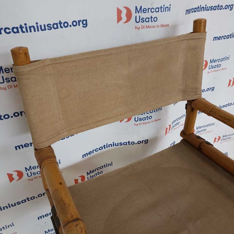 Sedia Pieghevole da regista anni 60 - immagine 3