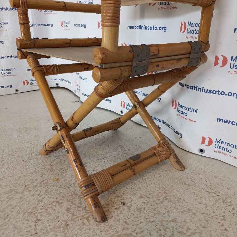 Sedia Pieghevole da regista anni 60 - immagine 5