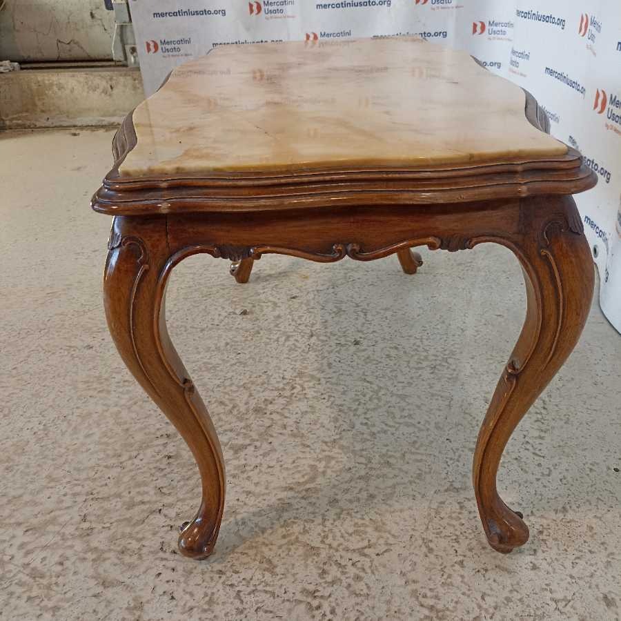 Tavolino stile Barocco con piano in marmo - immagine 5