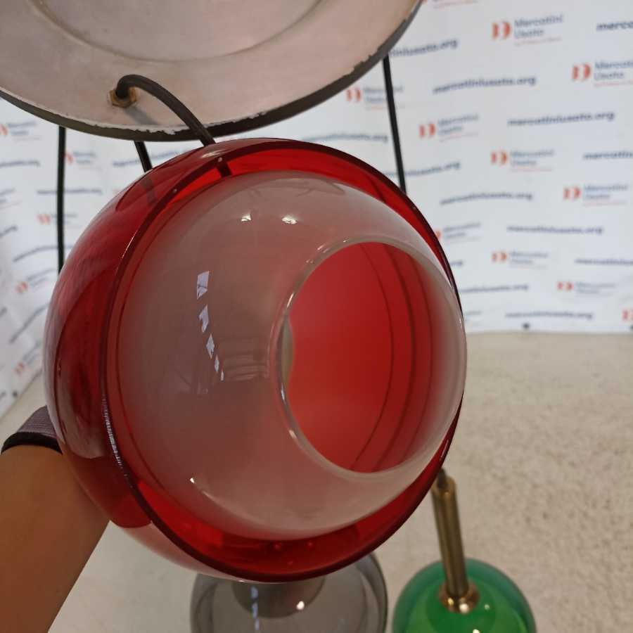 Lampada da soffitto a 3 luci anni 60 - immagine 4