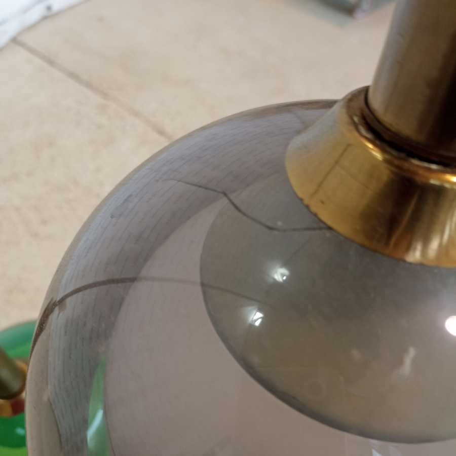Lampada da soffitto a 3 luci anni 60 - immagine 6