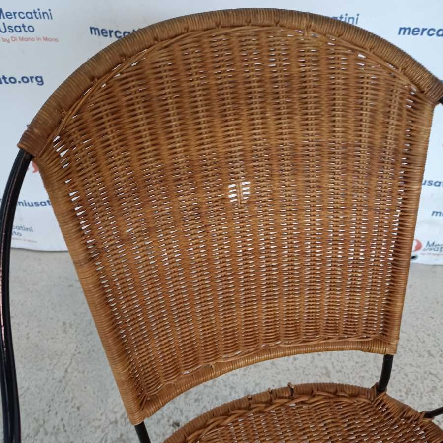 Sedia da esterno in ferro battuto - immagine 4