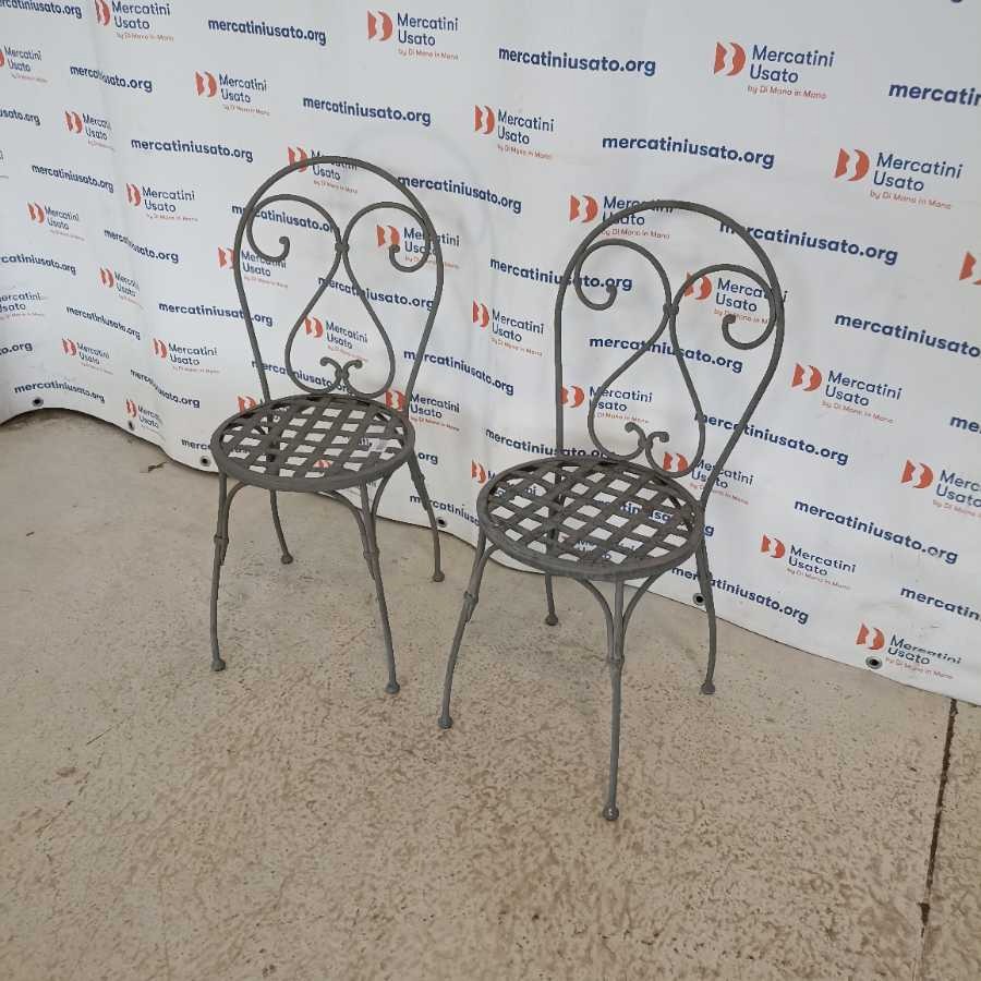 Set Tavolo con Sedie in ferro battuto - immagine 5