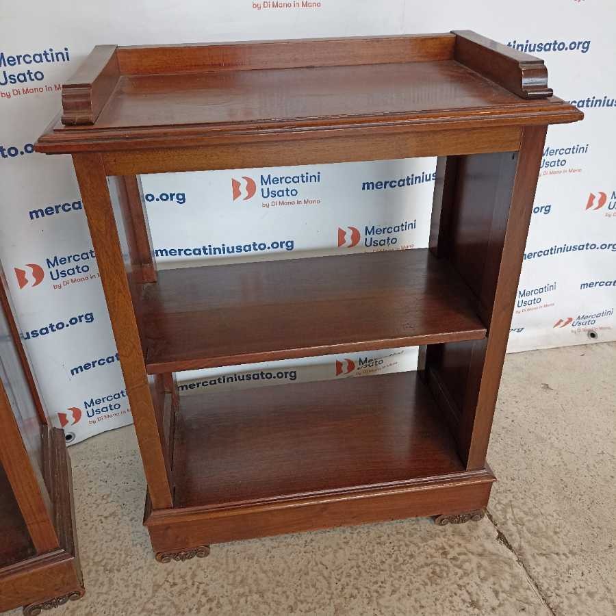 Coppia di Librerie Rustiche in legno massello - immagine 4
