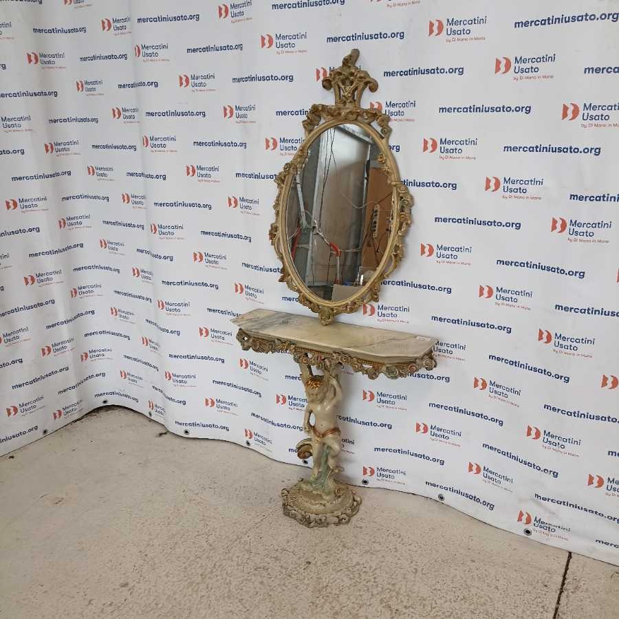 Consolle con Specchio stile Barocco Veneziano