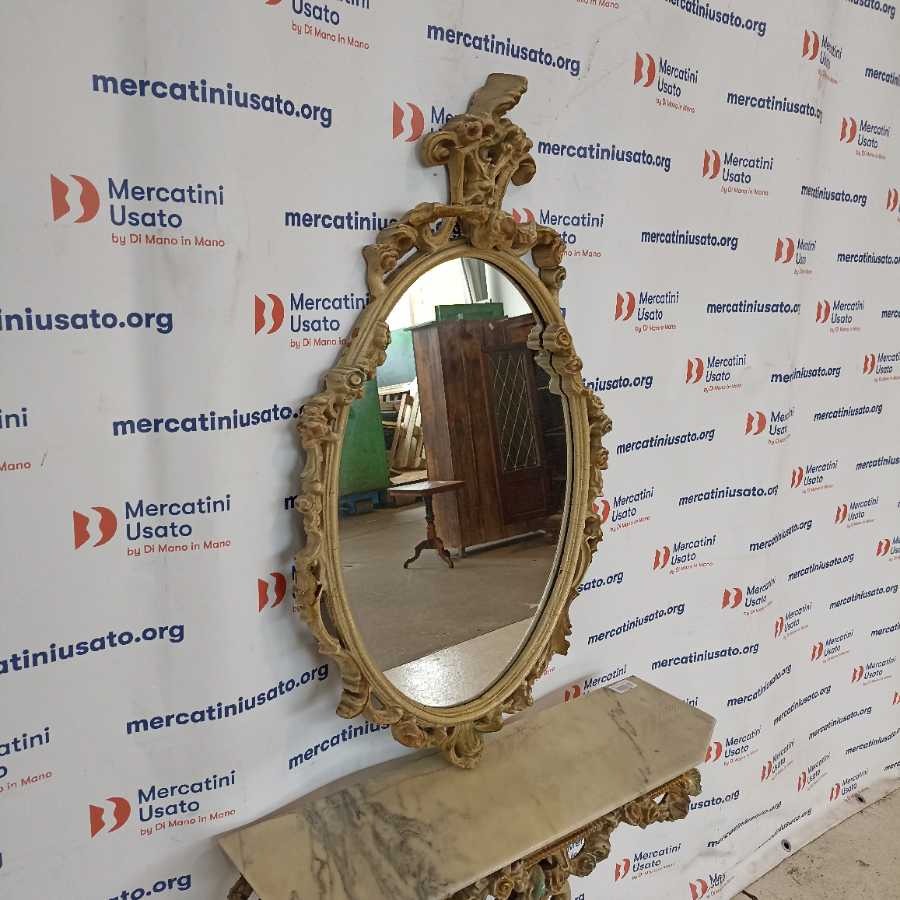 Consolle con Specchio stile Barocco Veneziano - immagine 3