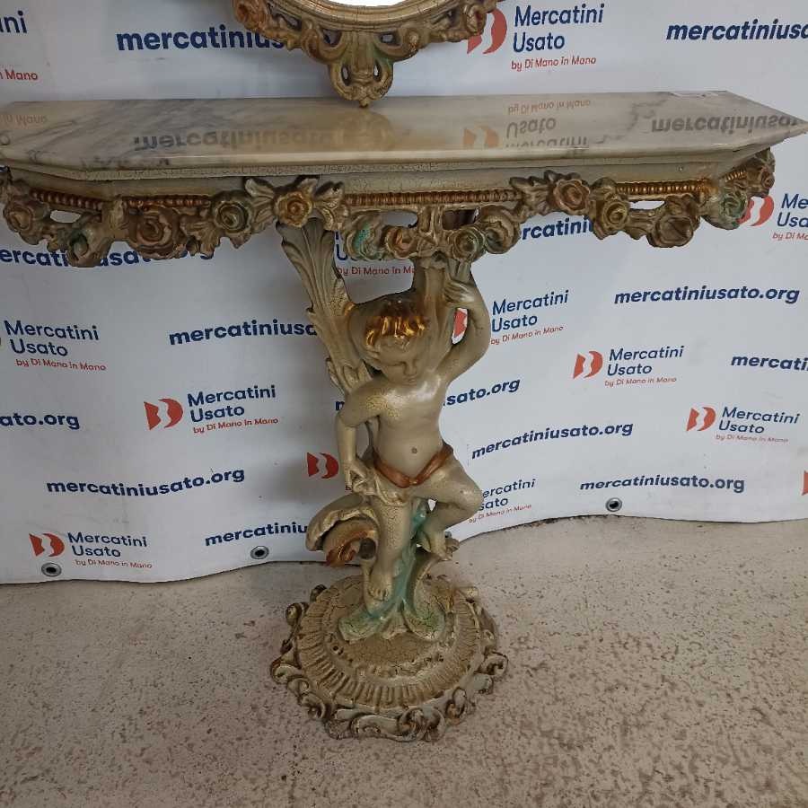 Consolle con Specchio stile Barocco Veneziano - immagine 5