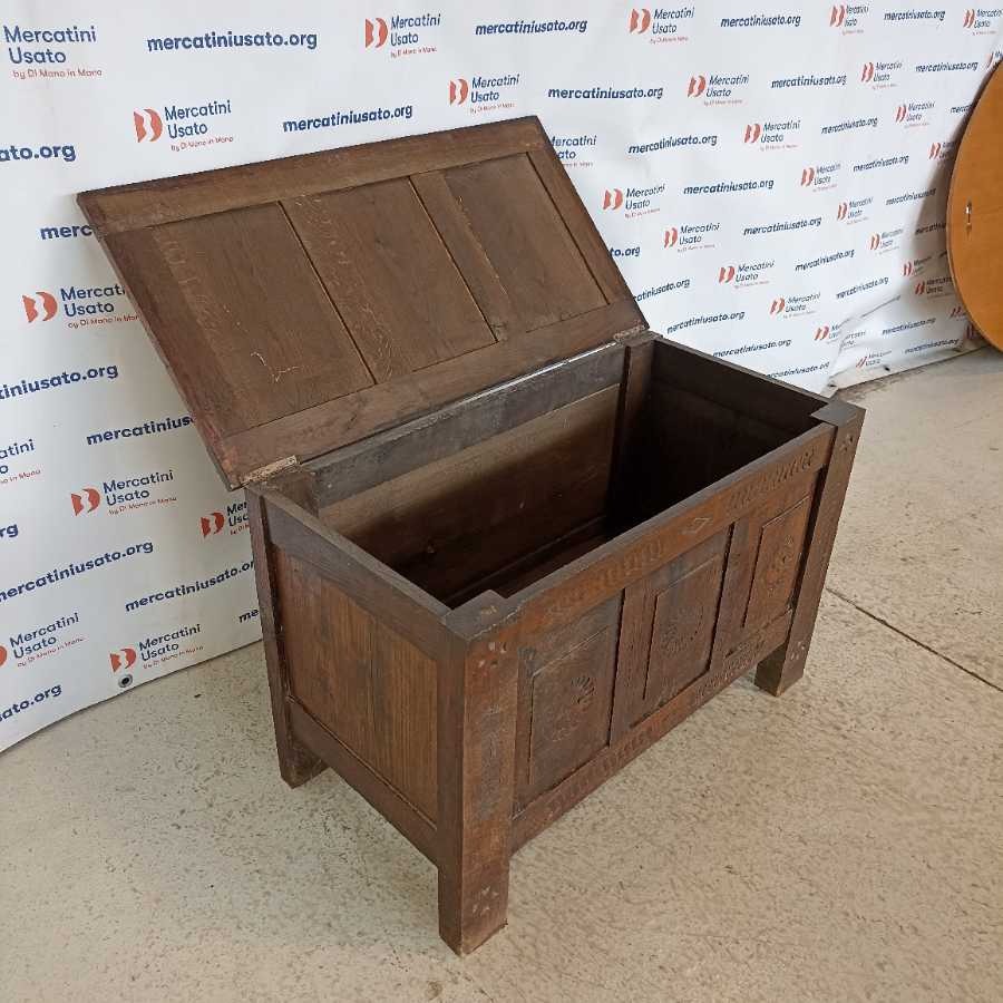 Cassapanca Rustica in legno massello - immagine 3