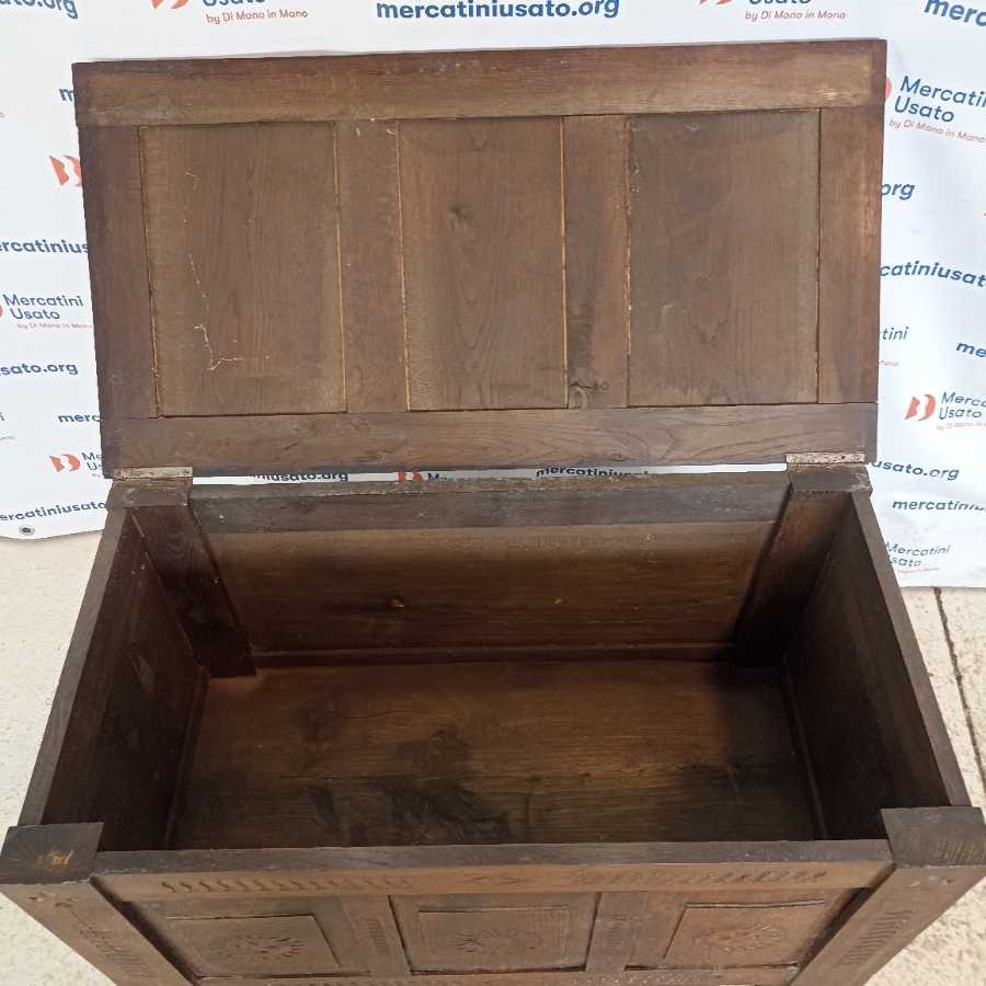 Cassapanca Rustica in legno massello - immagine 4