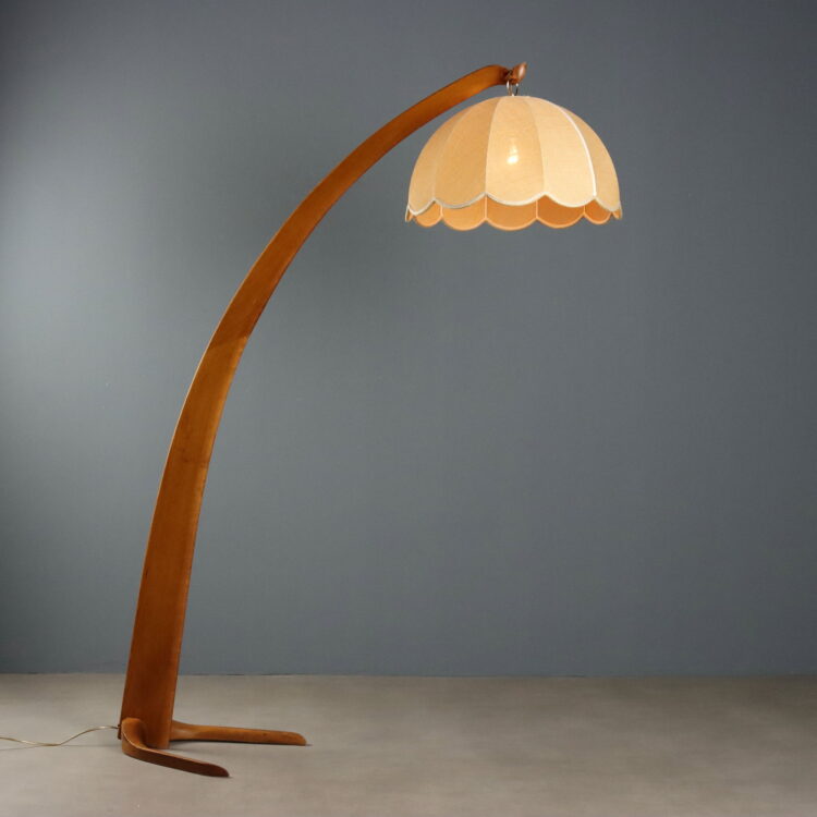 Lampada da Terra ad arco anni 50