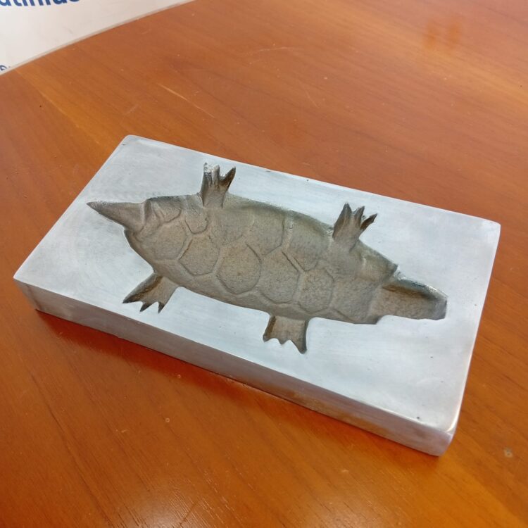 Vuotatasche In Alluminio Con Tartaruga