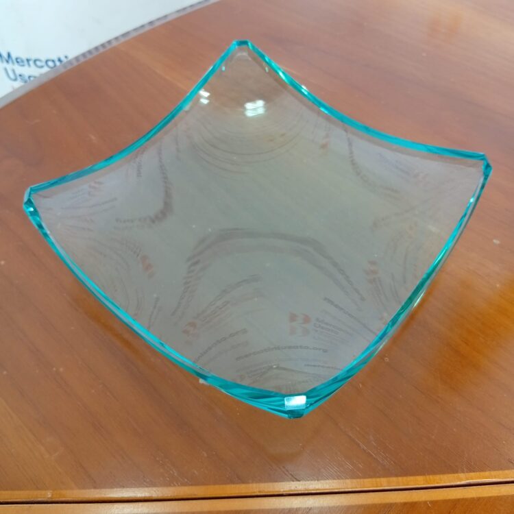 Vuotatasche In Cristallo Alla Maniera Di Fontana Arte