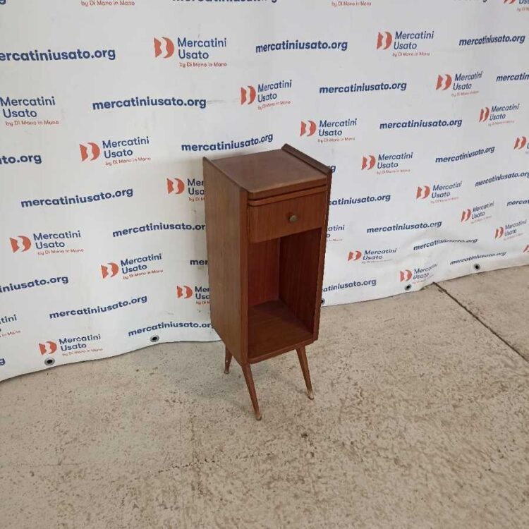 Comodino Vintage anni 60 in Teak