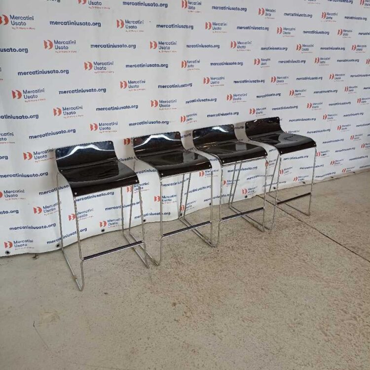 4 Sgabelli Alti da Bancone