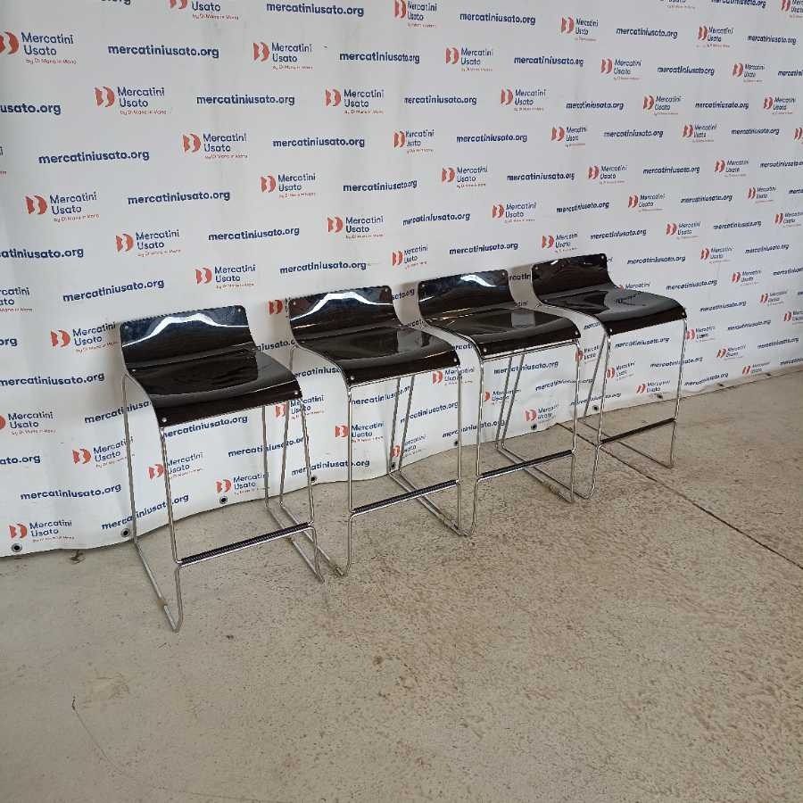 4 Sgabelli Alti da Bancone