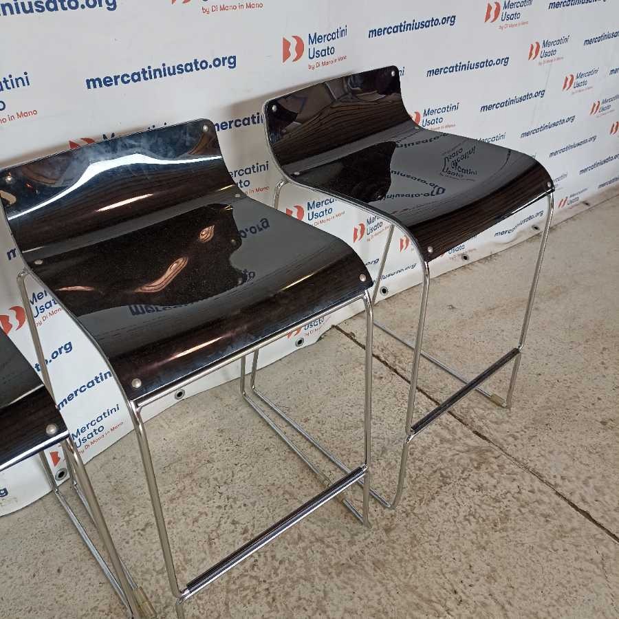4 Sgabelli Alti da Bancone - immagine 4
