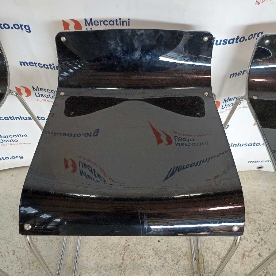 4 Sgabelli Alti da Bancone - immagine 5