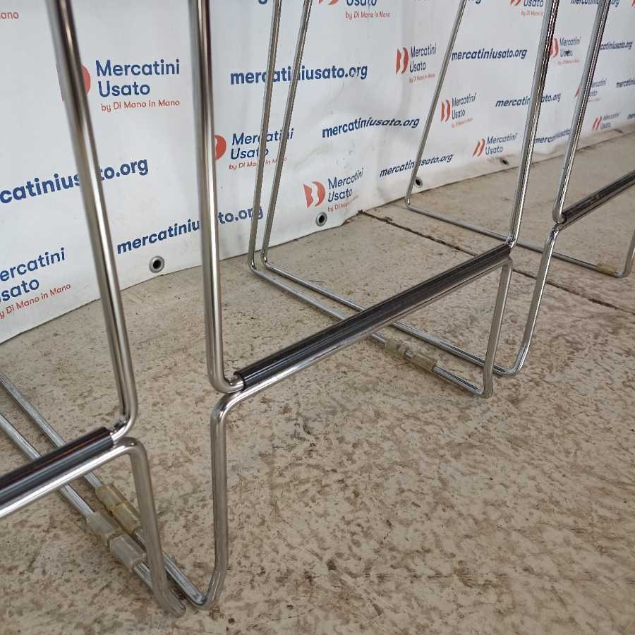 4 Sgabelli Alti da Bancone - immagine 6