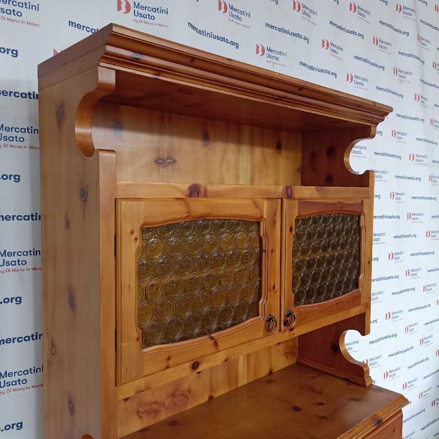 Credenza in Abete con Vetrina da Baita - immagine 3