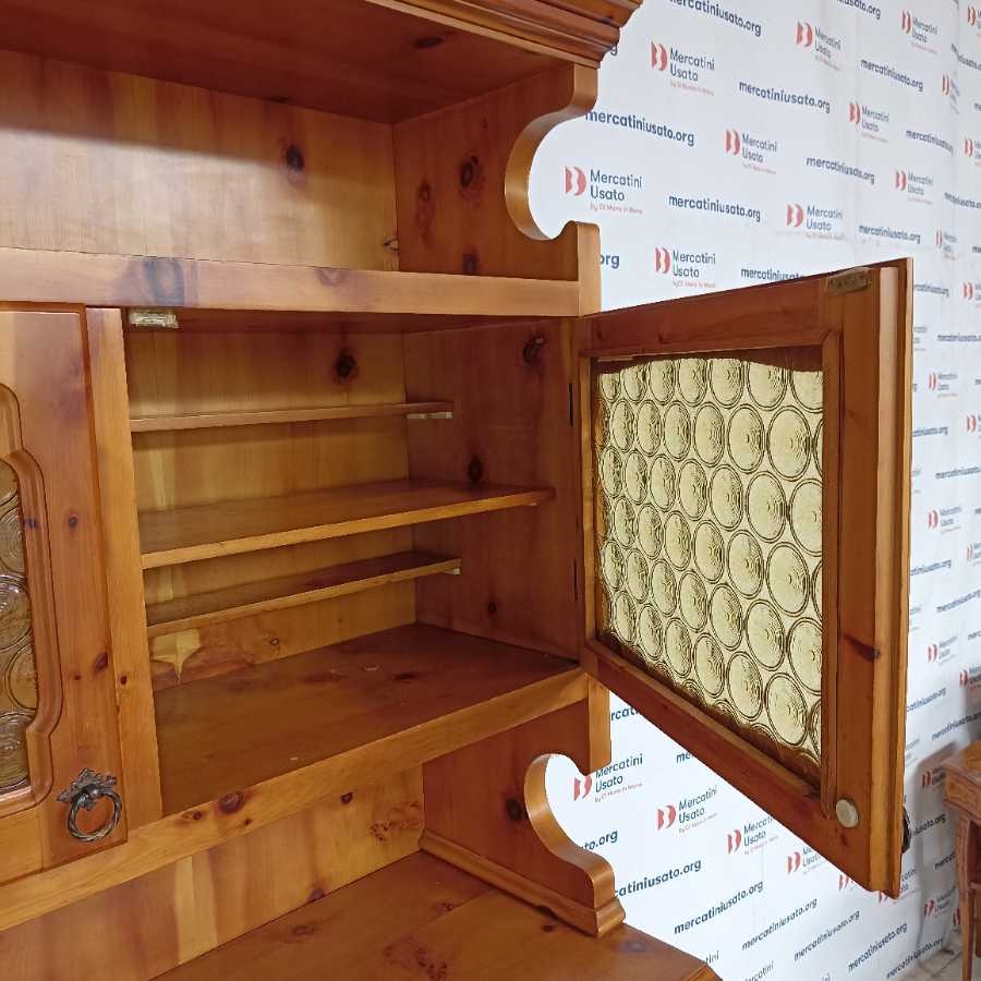 Credenza in Abete con Vetrina da Baita - immagine 4