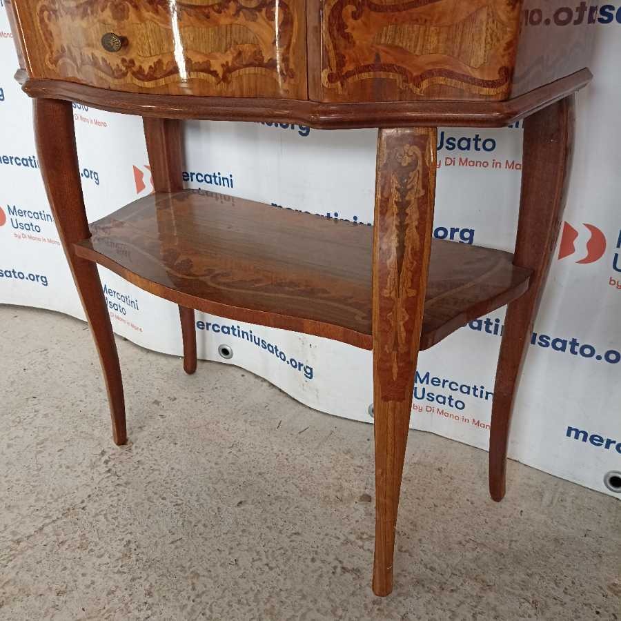 Coppia di Comodini Intarsiati metà 900 - immagine 6